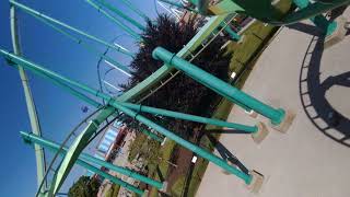 Raptor Front Seat Cedar Point POV [upl. by Landrum]