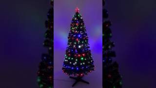 Weihnachstbaum mit LED und Glasfaserleuchten [upl. by Battista]