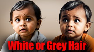 White or Grey Hair in Kids Causes Treatments and Essential Diet  Dr Rajeev Ranjan [upl. by Alegnave23]