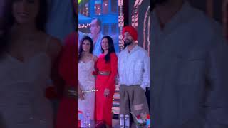 Diljit Dosanjh Neeru Bajwa amp jasmine bajwa movie promotion in Delhi diljitdosanjh neerubajwa [upl. by Llerehc]