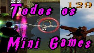 Os Mini Games escondidos no jogo do Harry Potter eo Prisioneiro de Azkaban do PS2 [upl. by Tolmach861]