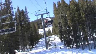 Copper Mountain American Flyer lift [upl. by Tjaden]