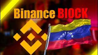 Binance BLOQUEADO en VENEZUELA Nos preocupamos [upl. by Ocir55]