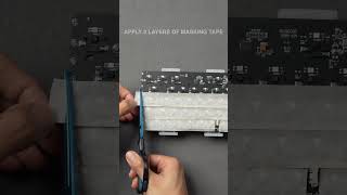 The Tape Mod is so satisfying  Monsgeek M7 mechanicalkeyboard [upl. by Santiago]