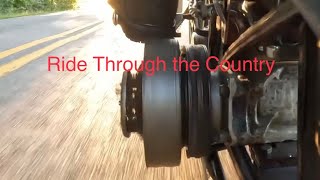 Shovelhead chopper country NC ride [upl. by Ahsemot]