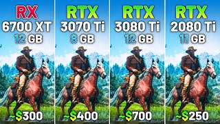 RX 6700 XT vs RTX 3070 Ti vs RTX 3080 Ti vs RTX 2080 Ti  Test in 20 Games in 2024 [upl. by Las]