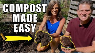 Compost Made Easy For Beginners  For Small amp Large Gardens [upl. by Irehc]