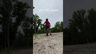 Dirtbike launch klx 140r shorts viral [upl. by Stalker]