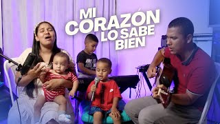 Mi corazón lo sabe bien  Cover Negrete Family [upl. by Latterll442]