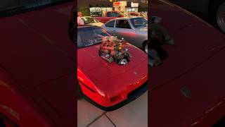 Clean Fiero on Woodward with SBC Surprise chevy fast streetmachine [upl. by Suhpesoj762]