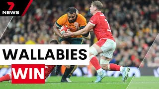 Wallabies win Blow for India Tigers coup Rory equals Seve  7NEWS [upl. by Regor]