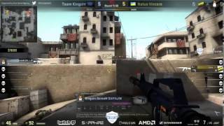 ScreaM Ridiculous 1 vs 3 Clutch  Natus Vincere vs Kinguin 300615 [upl. by Nyrek]