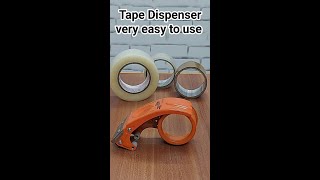 Tape dispenser how to use  Tape dispenser review  Best tape dispenser for packing  shorts [upl. by Rufus]