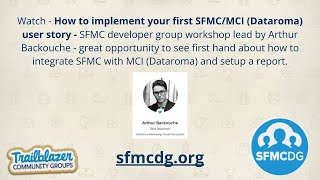 How to implement your first SFMC MCI Dataroma user story workshop [upl. by Iatnahs897]