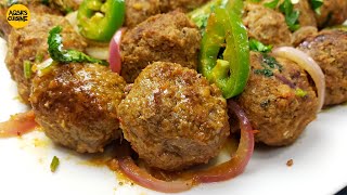 Juicy Kofta Kabab Recipe Beef Kofta Kabab Recipe by Aqsas Cuisine Kofta Kofta Kebab Koftay [upl. by Amadus253]