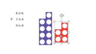 Subtraksjon med Numicon [upl. by Nacim]