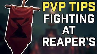 How to Fight at Reapers Hideout PVP TIPS  Sea of Thieves [upl. by Austine931]