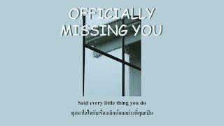 Officially Missing You  Jayesslee LyricsThaisub [upl. by Nims742]