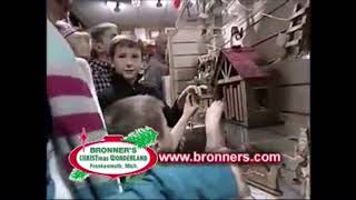 Bronners Christmas Wonderland Frankenmuth MI 2009 Commercial [upl. by Meid]