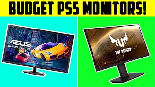 The 5 Best Budget PS5 Monitors  Best 5 budget GAMING MONITORS for PS5 2024 [upl. by Ahcmis]