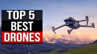 TOP 5 Best Drones 2022 [upl. by Enelez946]