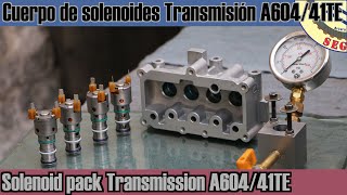 Transmision A604  41TE  Cuerpo de solenoides [upl. by Verras]