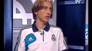 Luka Modrics first Interview with RealmadridTV [upl. by Norret58]