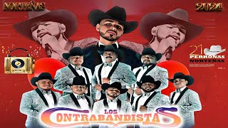 Lo mejor canciones de Los Contrabandistas 🎺 Norteñas Chingonas Mix 2024 💚🤍💖 [upl. by Htinek]