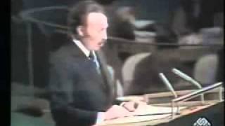 ALGERIE Discours de Boumediene à lONU avril 1974 [upl. by Idolah533]