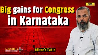 Lok Sabha Elections 204 Results Congress Turns Table In Karnataka Big Gains in LS Elections 2024 [upl. by Aivart540]