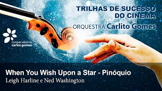 When You Wish Upon a Star  Pinocchio  Leigh Harline e Ned Washington [upl. by Yanej182]