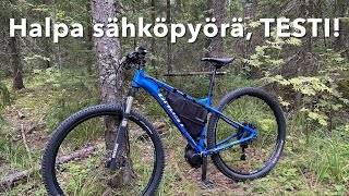 Sähköpyörä muunnossarjan TESTI  TSDZ2B tongsheng 48V 500W [upl. by Gisella]