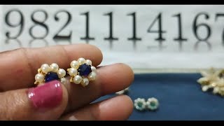 Traditional moti topsstarting price ✨ Rs 60 amp youtubevideo earrings ytvideo tranding [upl. by Roseanne]