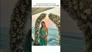 Ananya flaunting in her moms 21 year old cute suit 🥰shortvideo ho [upl. by Malha546]