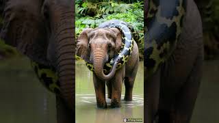 baby elephant stuck in swamp [upl. by Ahsikram]