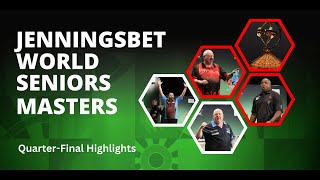 Quarter Final Highlights  2023 JenningsBet World Seniors Masters [upl. by Enilasor]