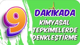 9dkda KIMYASAL TEPKIMELERDE DENKLEŞTİRME [upl. by Netniuq]