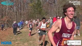 2024 XC New England Championship Boys Race [upl. by Saihttam]