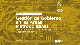 Gestión de Gobierno en las Áreas Metropolitanas [upl. by Eibocaj]