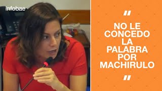 El fuerte cruce entre la diputada Vanesa Siley y Mario Negri [upl. by Aryek]