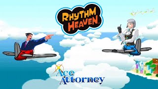 Rhythm Heaven Custom Remix  Pursuit Questioned Ace Attorney  Justice For All [upl. by Mackenie523]