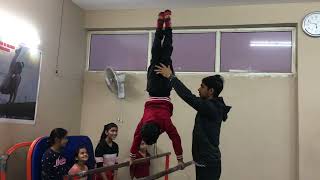 Gymnastics training in Gurugram  Gymnastic Classes  Warrior Gymnastics Academy  Afjal Gymnast [upl. by Fredi]