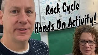 Hands on Activity Showing the Rock Cycle Thats Right Hands On Rock Cycle Activity [upl. by Nonnad]