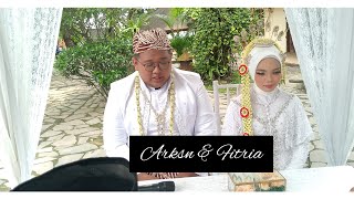 Pernikahan Fitria amp Arkansemoga SAMAWA Langgeng Harmonis [upl. by Amelia]