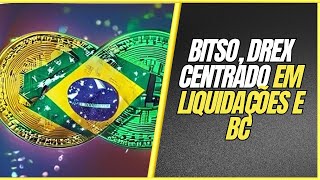 BITSO DREX CENTRADO EM LIQUIDAÇÕES E BC QUER MANTER O CONTROLE  NOTICIA  DREX  ATUALIZAÇÕES [upl. by Eadnus701]