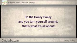 Hokey Pokey  Sing Out Loud Childrens Songs  with Lyrics [upl. by Crista709]