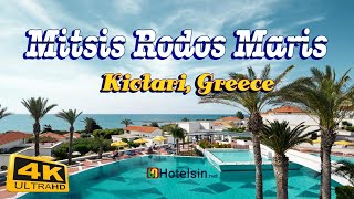 Mitsis Rodos Village Beach  Rhodes Kiotari Luxury Hotel Greece [upl. by Anertac]