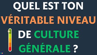 Estu Réellement cultivé  Test diversifié Culture Générale [upl. by Demmer477]