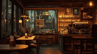 Smooth Bossa Jazz on a Cozy Coffee Shop ☕ Music for Relaxing Studying and Working [upl. by Ahsenor882]