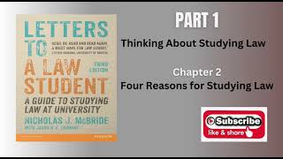 Chapter 2 Four Reasons for Studying Law [upl. by Ahsimat]